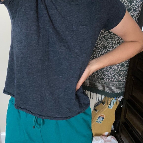 Madewell Navy Short Sleeve Tee - Picture 4 of 4